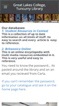 Mobile Screenshot of library.glcweb.org